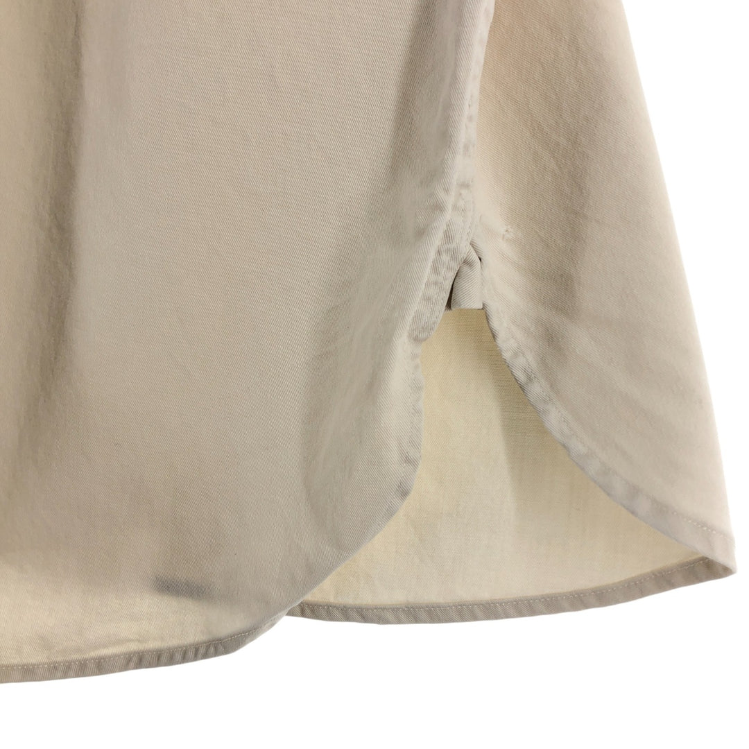 Ralph Lauren POLO by Ralph Lauren TOBIAS long sleeve cotton shirt, men's size L cotton ivory Vintage Second Hand