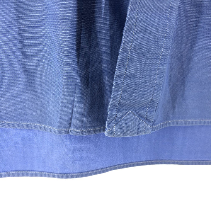 Ralph Lauren YARMOUTH long sleeve button down shirt, men's XL size cotton blue type Vintage Second Hand
