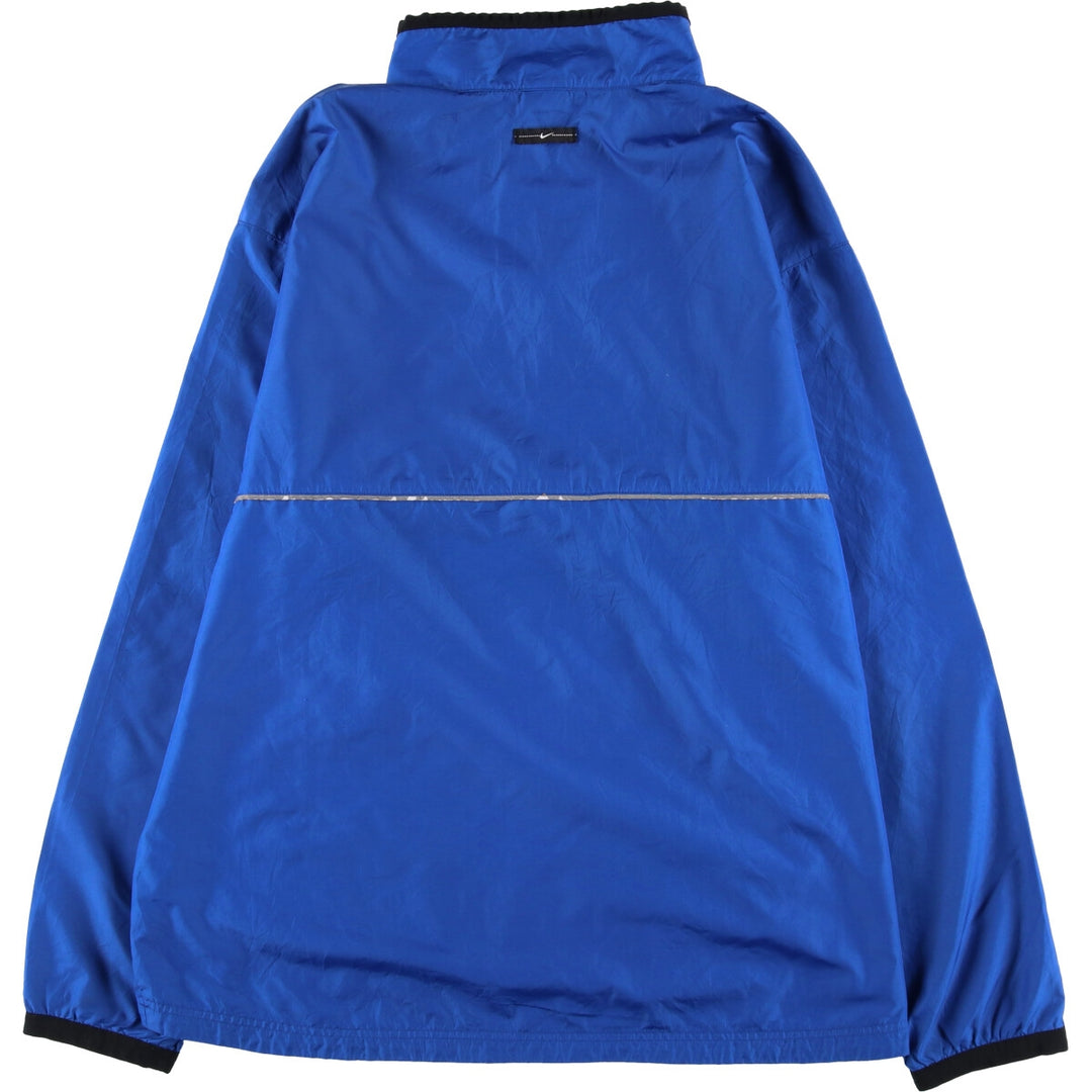2000'S Nike Half-Zip Warm-Up Pullover, Men's XL polyester Navy blue Vintage Second Hand