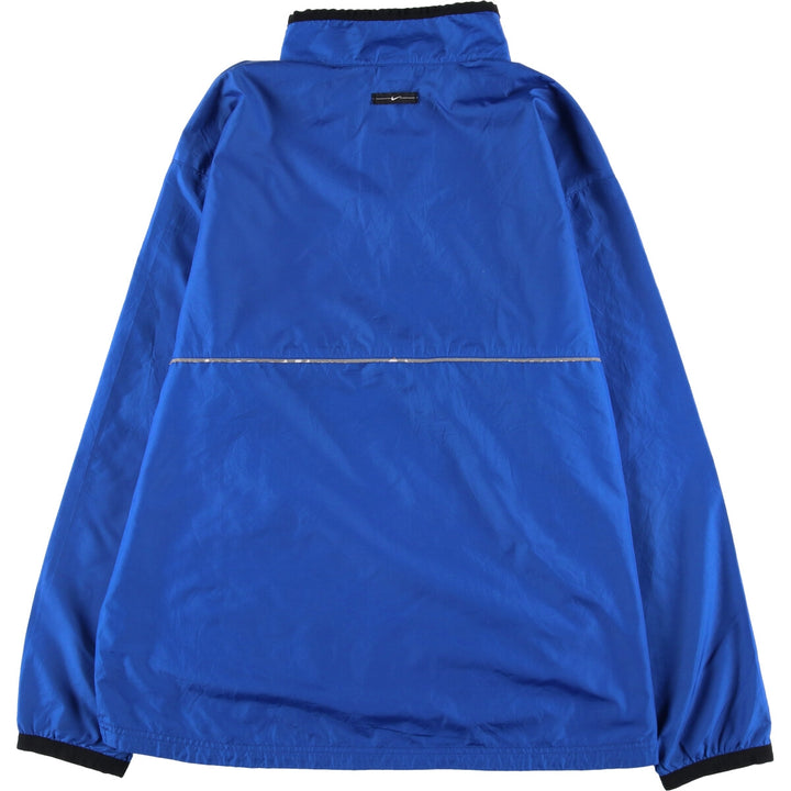 2000'S Nike Half-Zip Warm-Up Pullover, Men's XL polyester Navy blue Vintage Second Hand