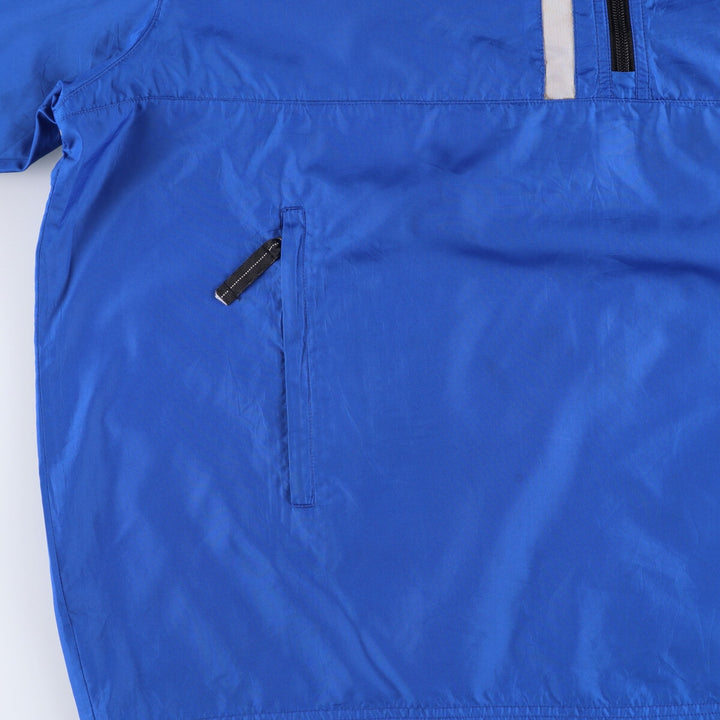 2000'S Nike Half-Zip Warm-Up Pullover, Men's XL polyester Navy blue Vintage Second Hand