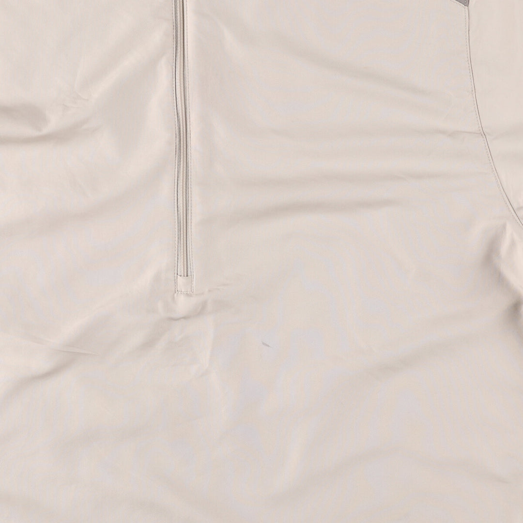 Nike Golf Half Zip Warm-up Pullover, Men's M polyester Vintage Second Hand