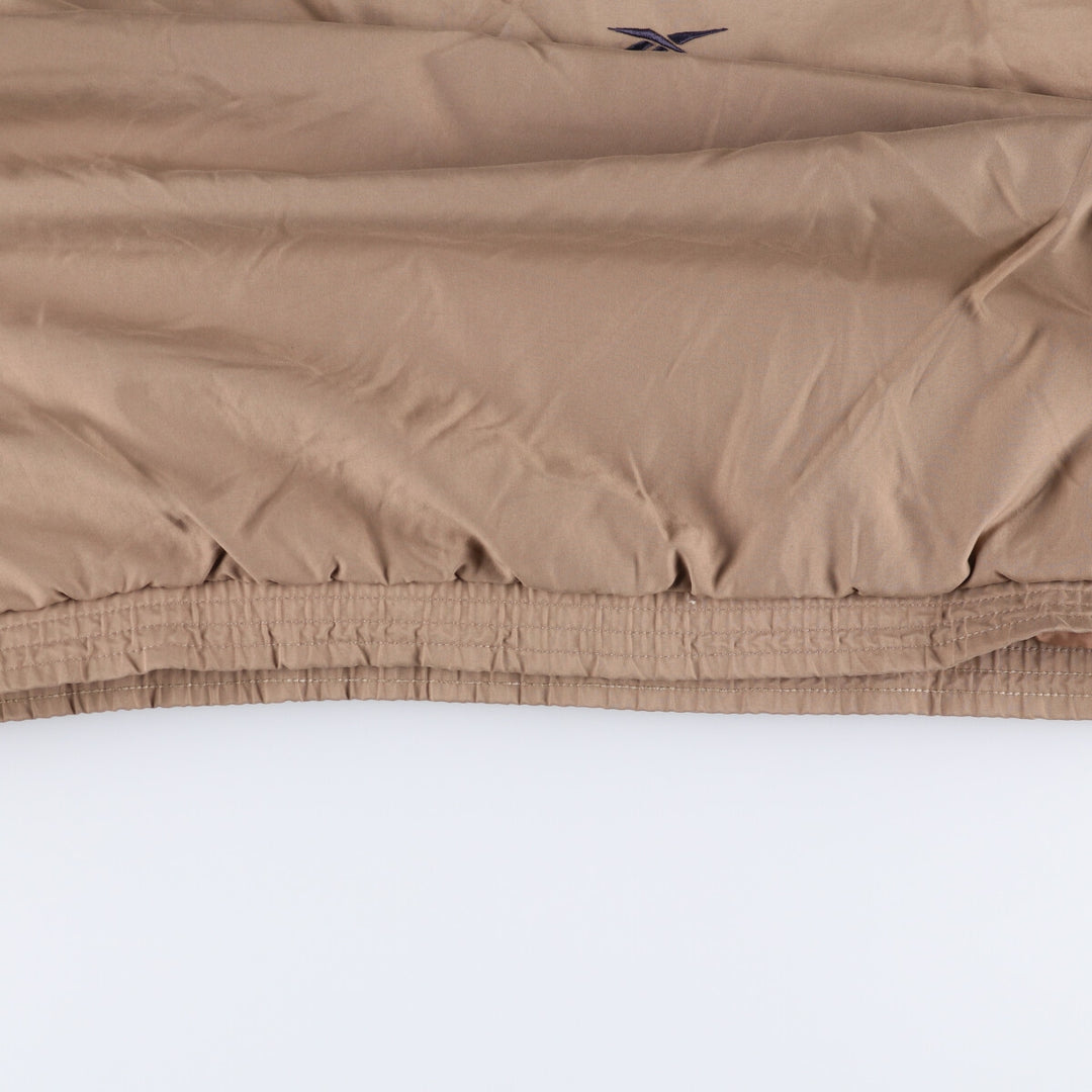 90'S Reebok Golf Warm-Up Pullover, Men's XL, Vintage unclear beige type brown Vintage Second Hand