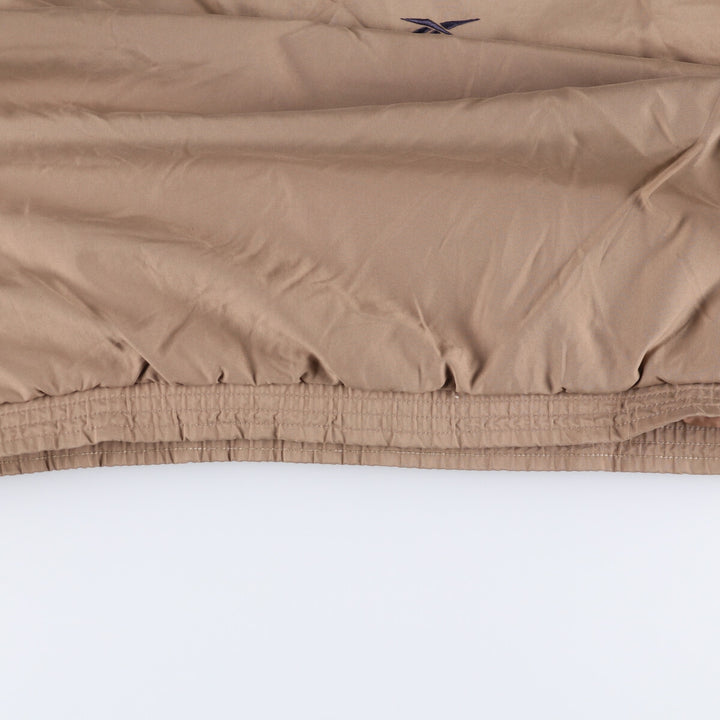 90'S Reebok Golf Warm-Up Pullover, Men's XL, Vintage unclear beige type brown Vintage Second Hand