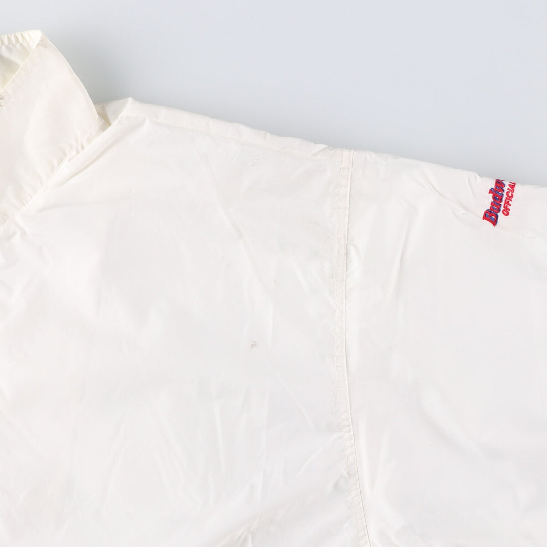 90'S Adidas France 98 FIFA World Cup Half Zip Nylon Pullover Men's XL Vintage Nylon white type Vintage Second Hand