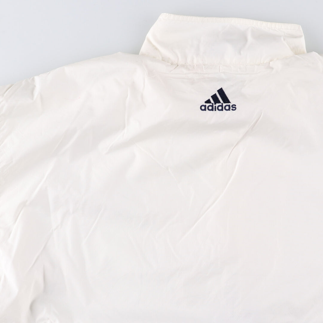 90'S Adidas France 98 FIFA World Cup Half Zip Nylon Pullover Men's XL Vintage Nylon white type Vintage Second Hand