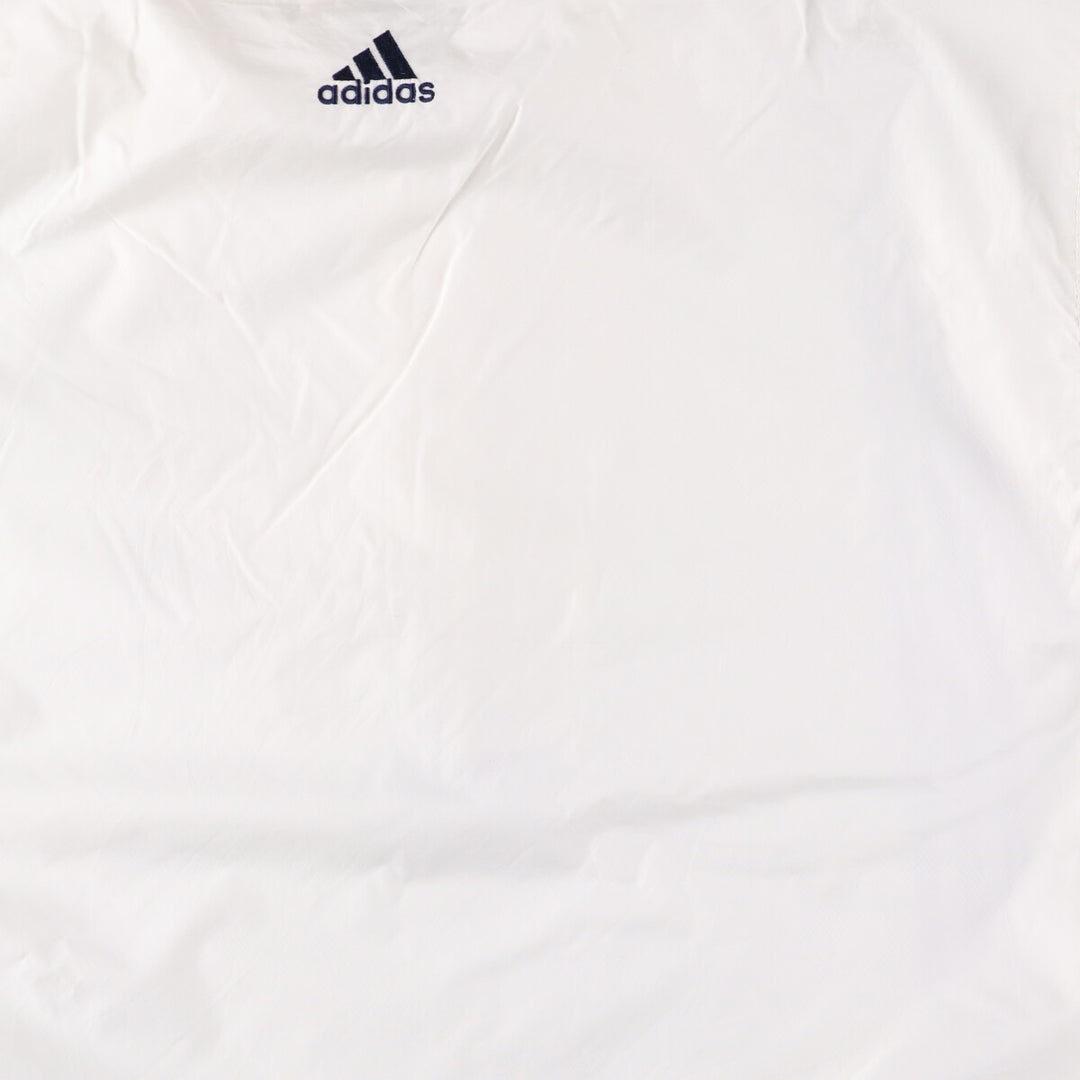 90'S Adidas France 98 FIFA World Cup Half Zip Nylon Pullover Men's XL Vintage Nylon white type Vintage Second Hand