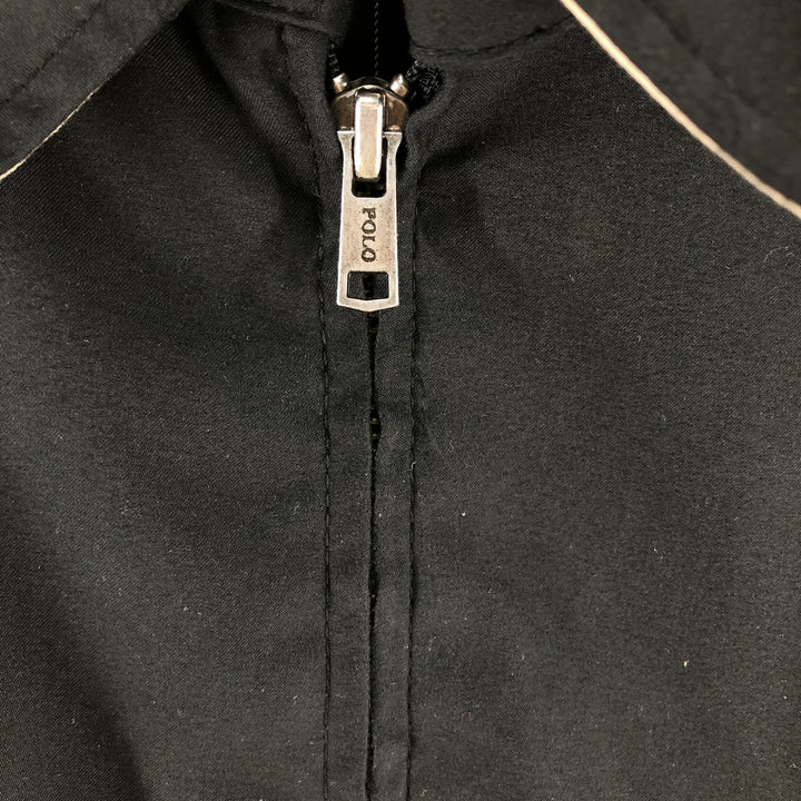 Ralph Lauren POLO by Ralph Lauren Swing Top Sports Jacket Men's XL polyester black type Vintage Second Hand