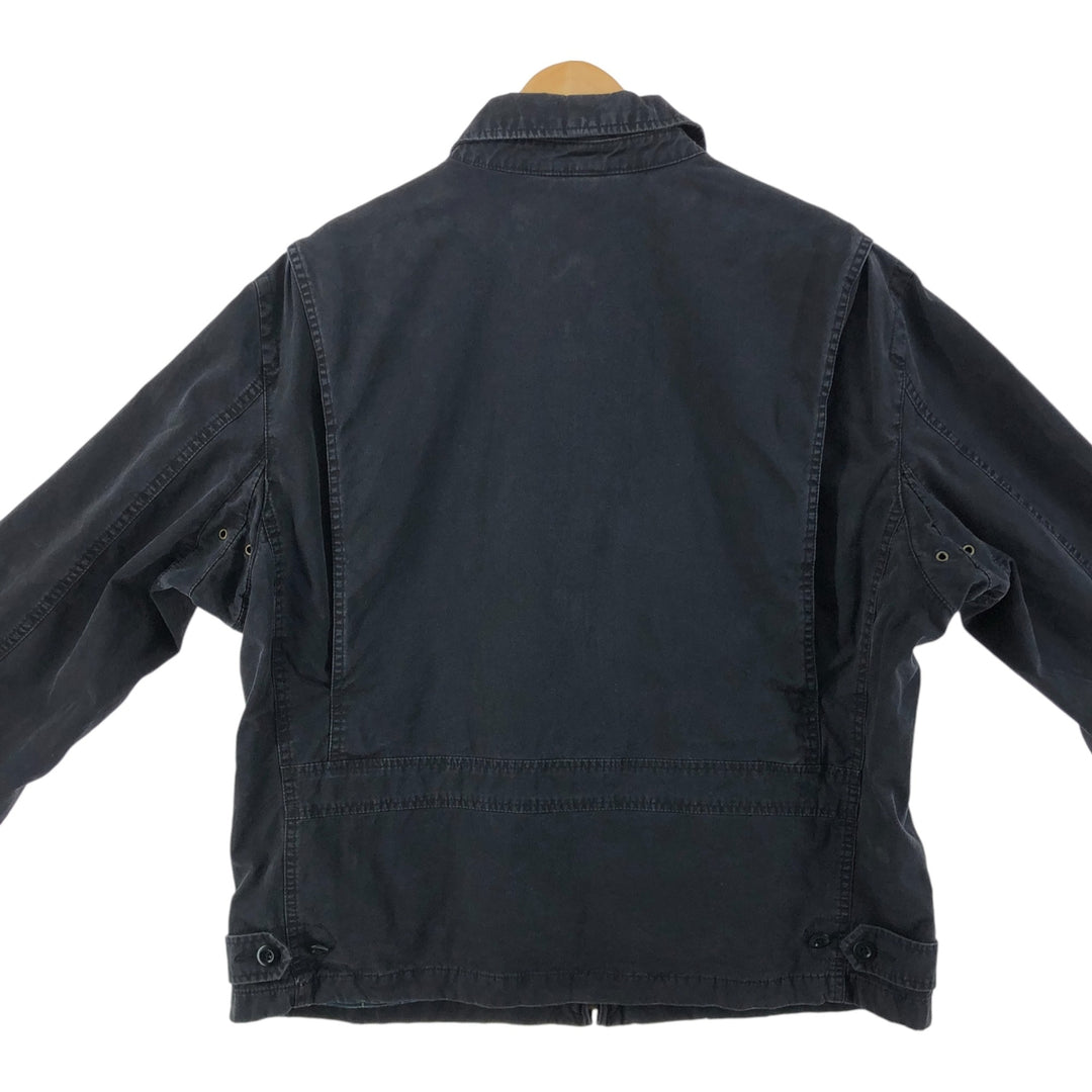 Ralph Lauren POLO by Ralph Lauren Swing Top Sports Jacket Men's XL cotton black type Vintage Second Hand