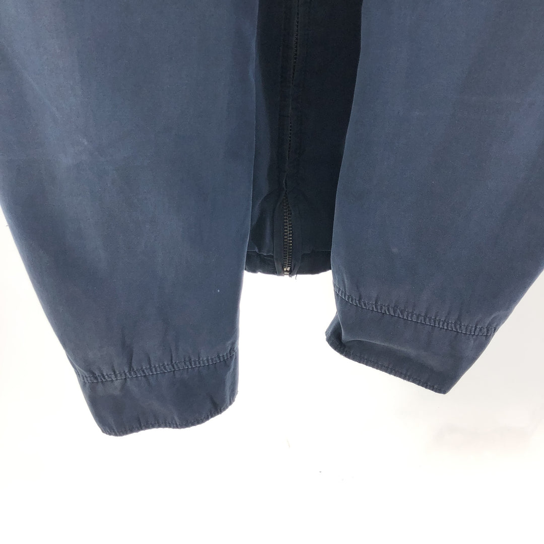 Ralph Lauren POLO RALPH LAUREN Swing Top Sports Jacket Men's XL cotton navy blue type Vintage Second Hand