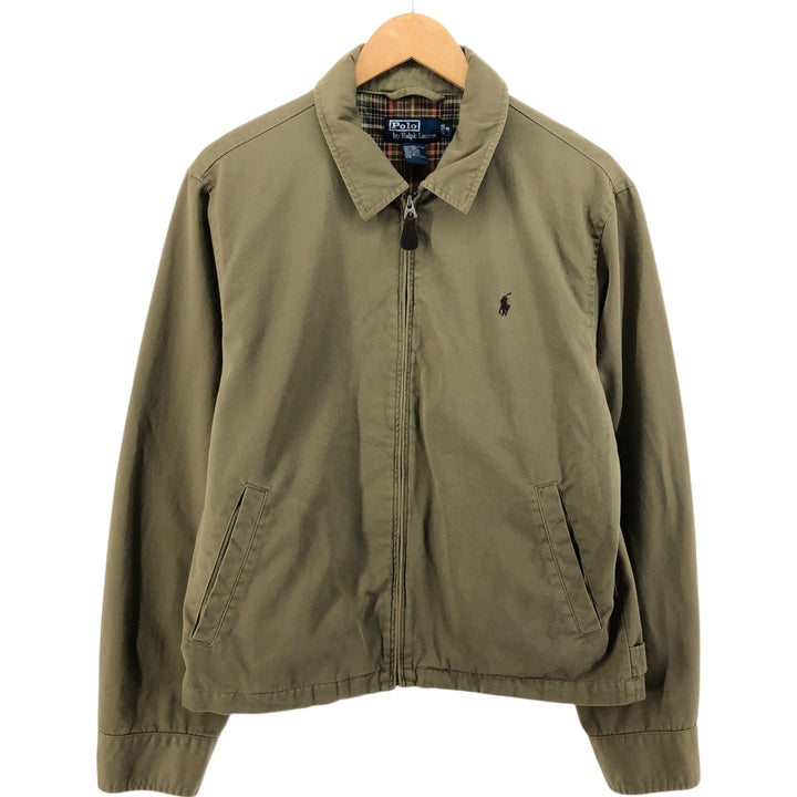 Ralph Lauren POLO by Ralph Lauren Swing Top Sports Jacket Men's M cotton Khaki type sage green Vintage Second Hand