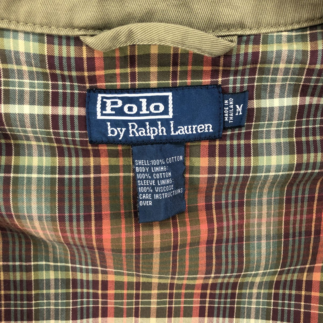 Ralph Lauren POLO by Ralph Lauren Swing Top Sports Jacket Men's M cotton Khaki type sage green Vintage Second Hand