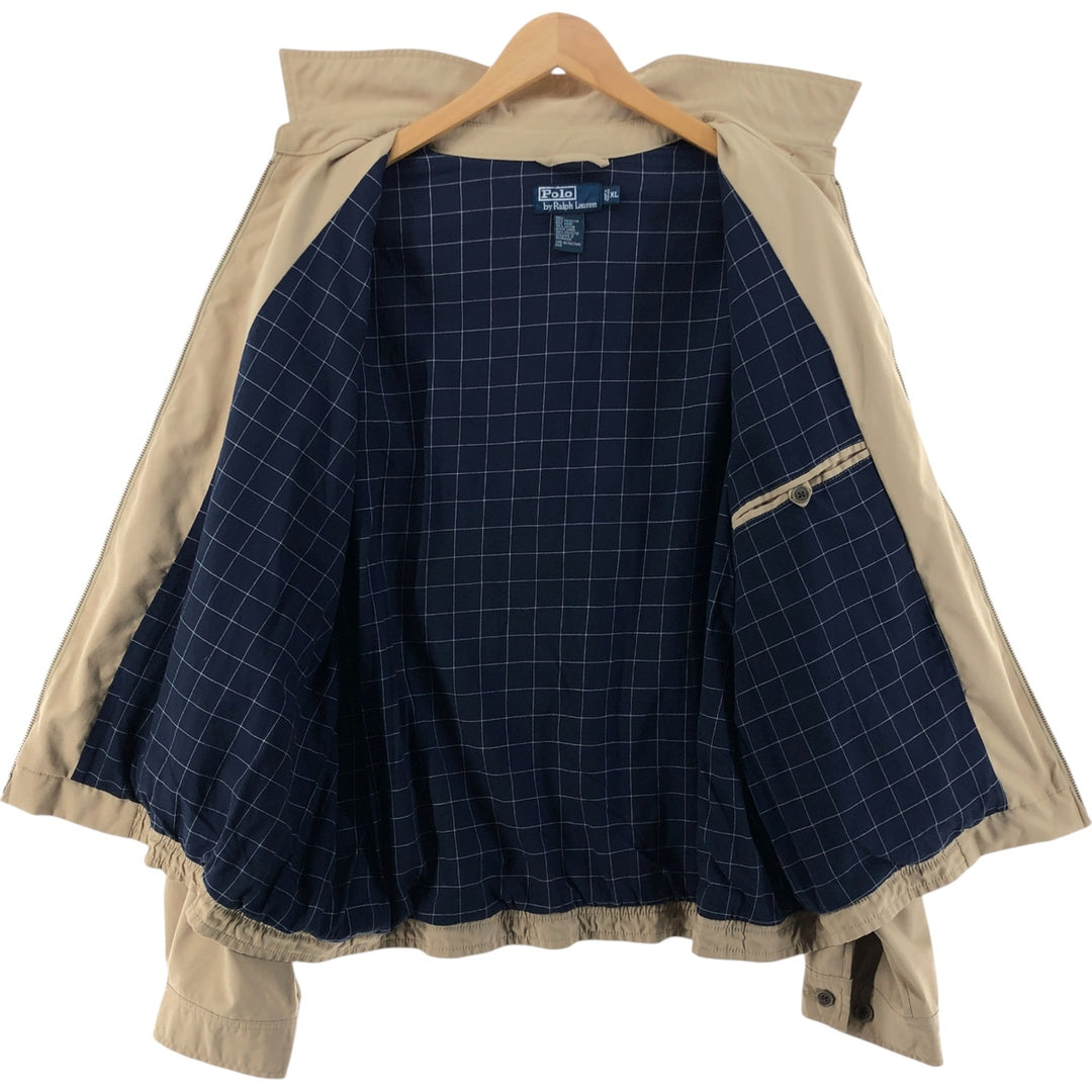 Ralph Lauren POLO by Ralph Lauren Swing Top Sports Jacket Men's XL polyester Beige type Vintage Second Hand