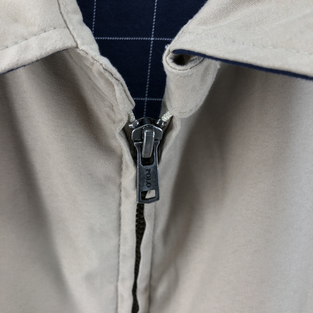 Ralph Lauren POLO by Ralph Lauren Swing Top Sports Jacket Men's XL polyester Beige type Vintage Second Hand