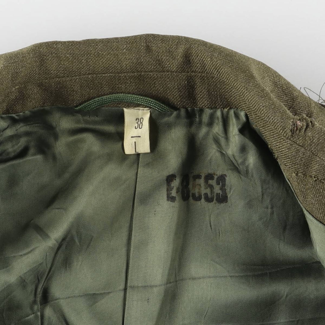 Ike Jacket Military Field Jacket 38 unclear Khaki type Vintage Second Hand