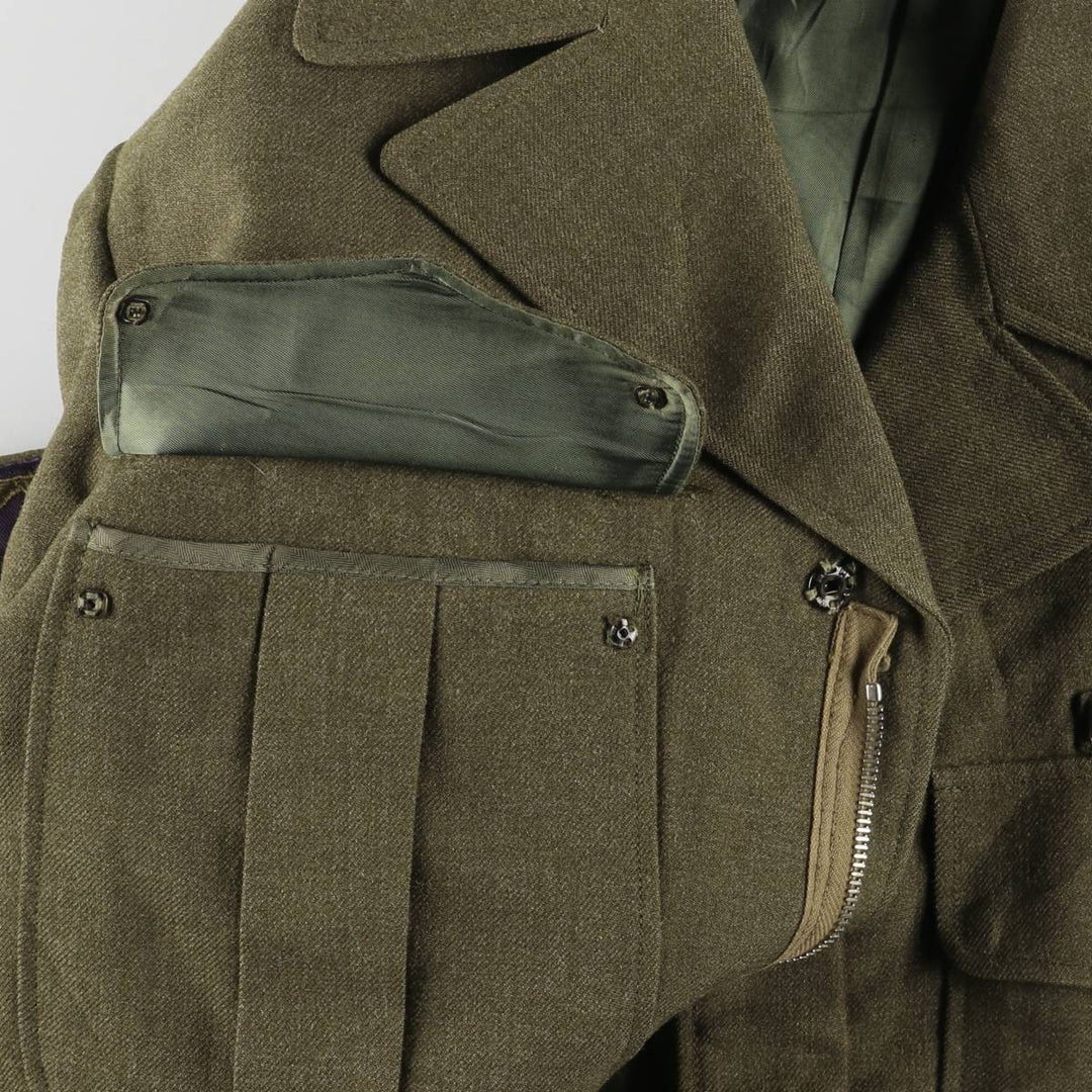 Ike Jacket Military Field Jacket 38 unclear Khaki type Vintage Second Hand