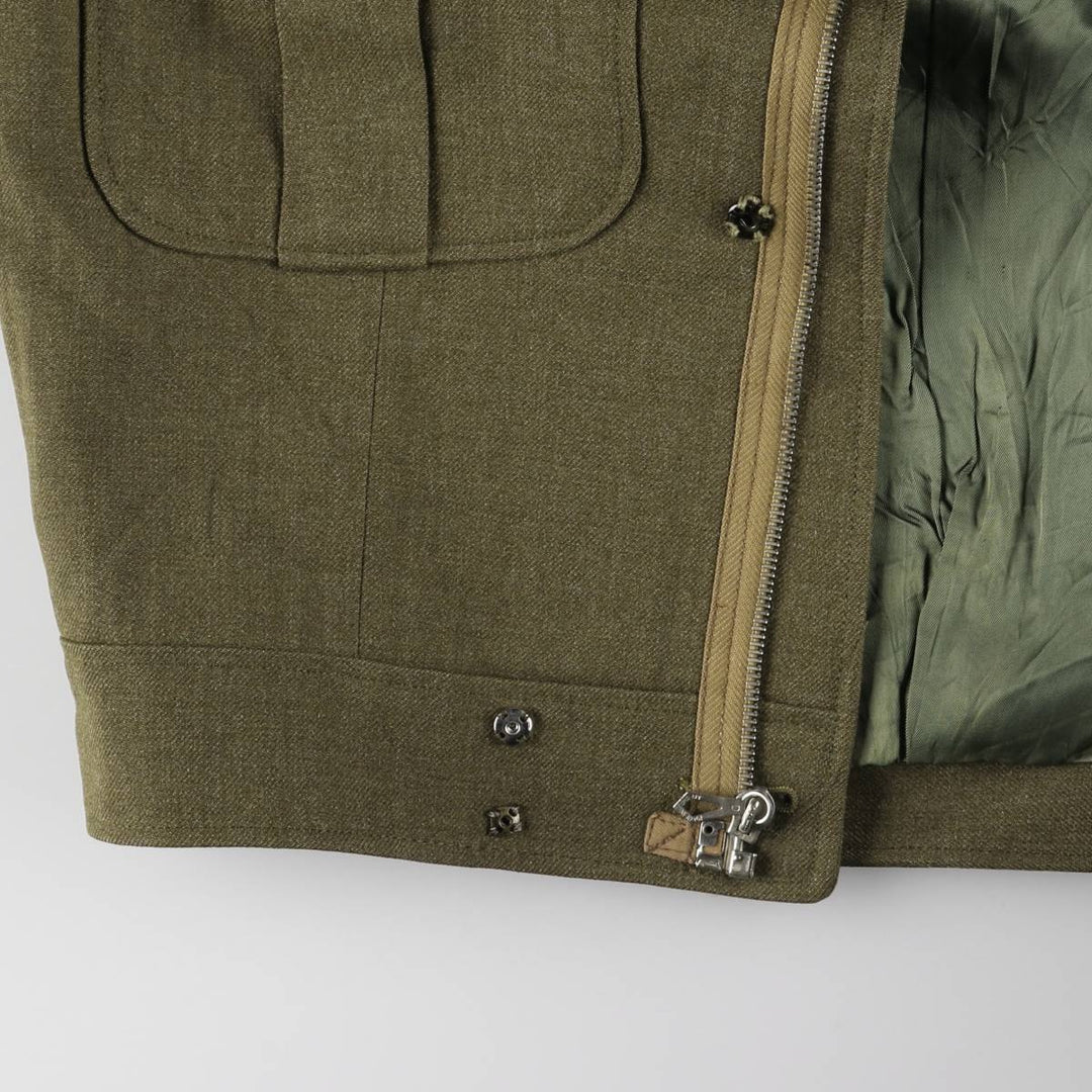 Ike Jacket Military Field Jacket 38 unclear Khaki type Vintage Second Hand