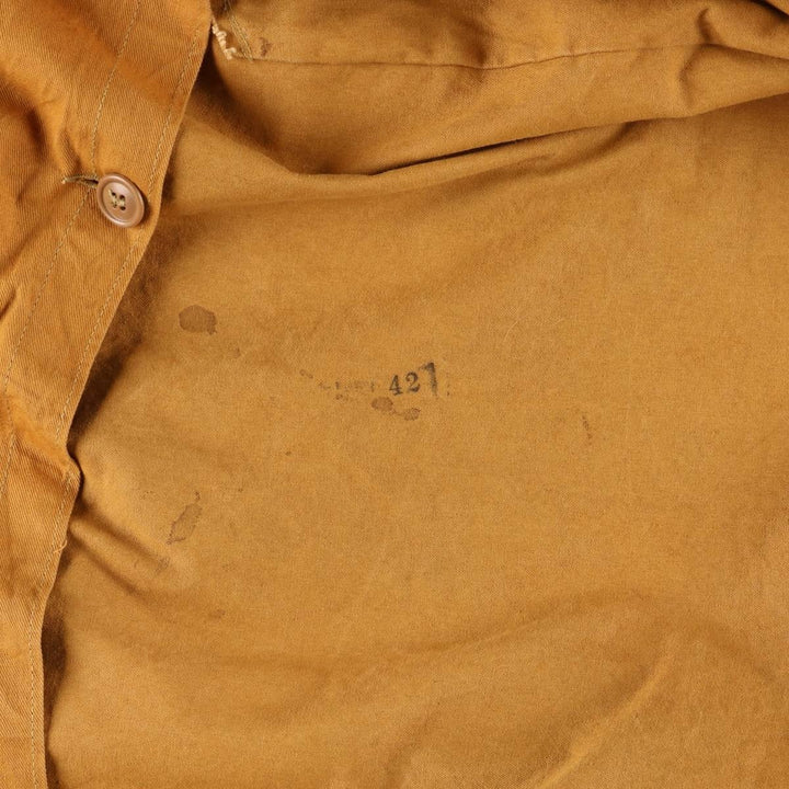 60'S HAWTHORNE WESTERN FIELD Hunting Jacket, Men's Size L, Vintage unclear brown type Vintage Second Hand