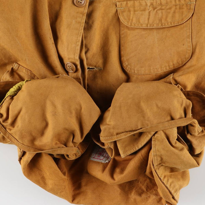 60'S HAWTHORNE WESTERN FIELD Hunting Jacket, Men's Size L, Vintage unclear brown type Vintage Second Hand