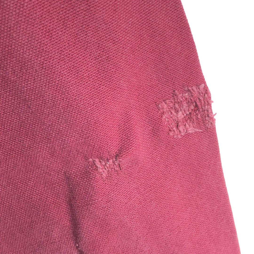 80'S LLBean Duck Hunting Jacket Made in USA Men's M Size Vintage cotton bordeaux Vintage Second Hand