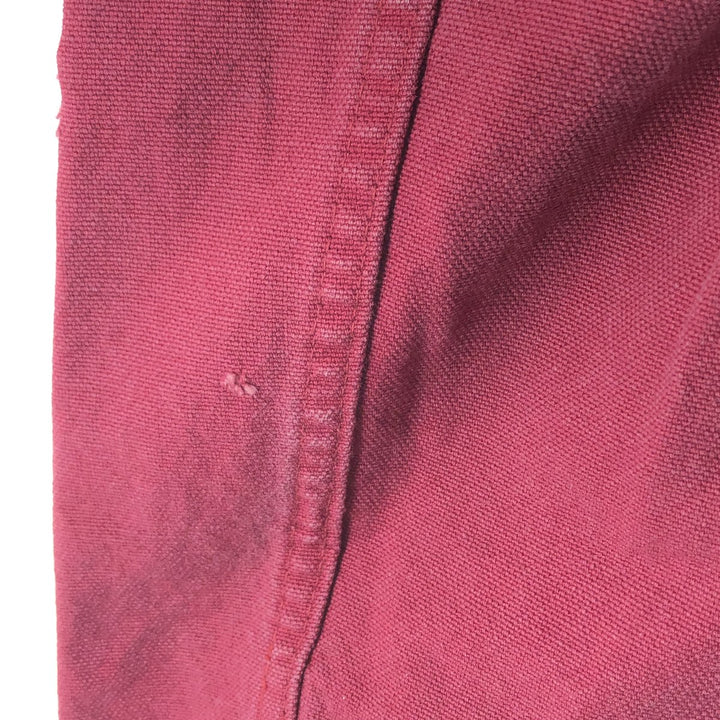 80'S LLBean Duck Hunting Jacket Made in USA Men's M Size Vintage cotton bordeaux Vintage Second Hand