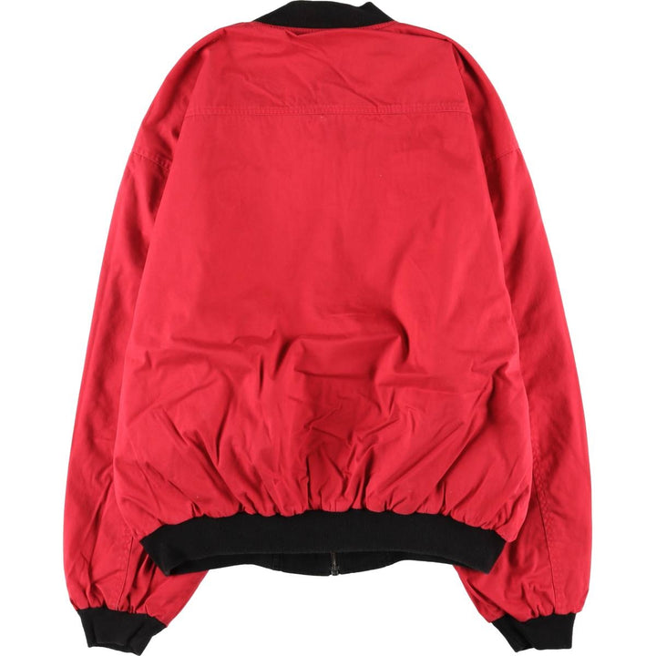 Marlboro reversible cotton blouson, men's XXL size, vintage cotton black type Vintage Second Hand