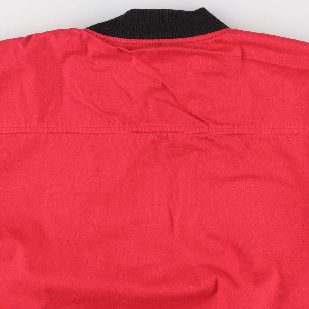 Marlboro reversible cotton blouson, men's XXL size, vintage cotton black type Vintage Second Hand