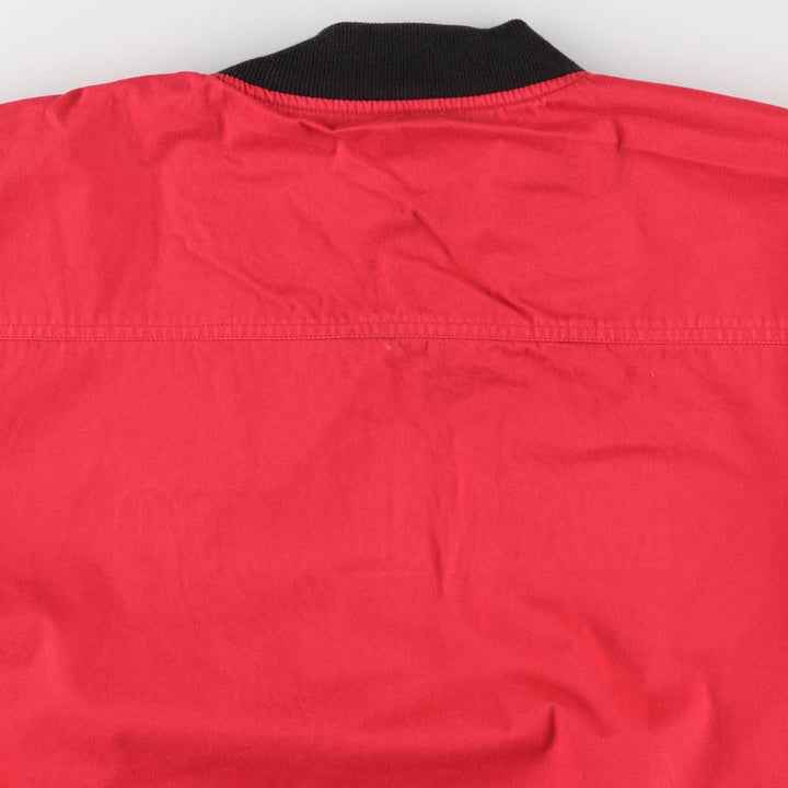 Marlboro reversible cotton blouson, men's XXL size, vintage cotton black type Vintage Second Hand