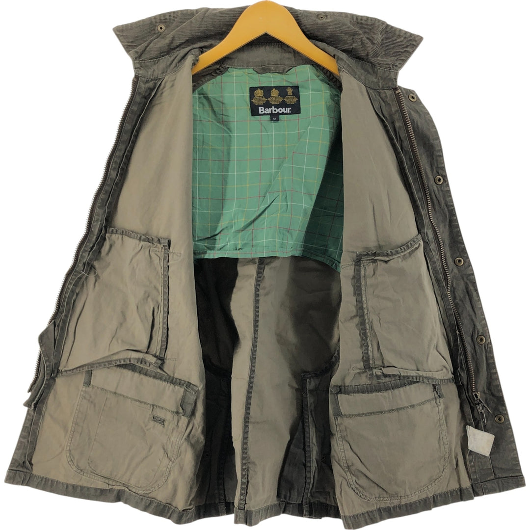 Barbour 3 Warrant Zip-up Jacket, Men's M unclear gray type Vintage Second Hand