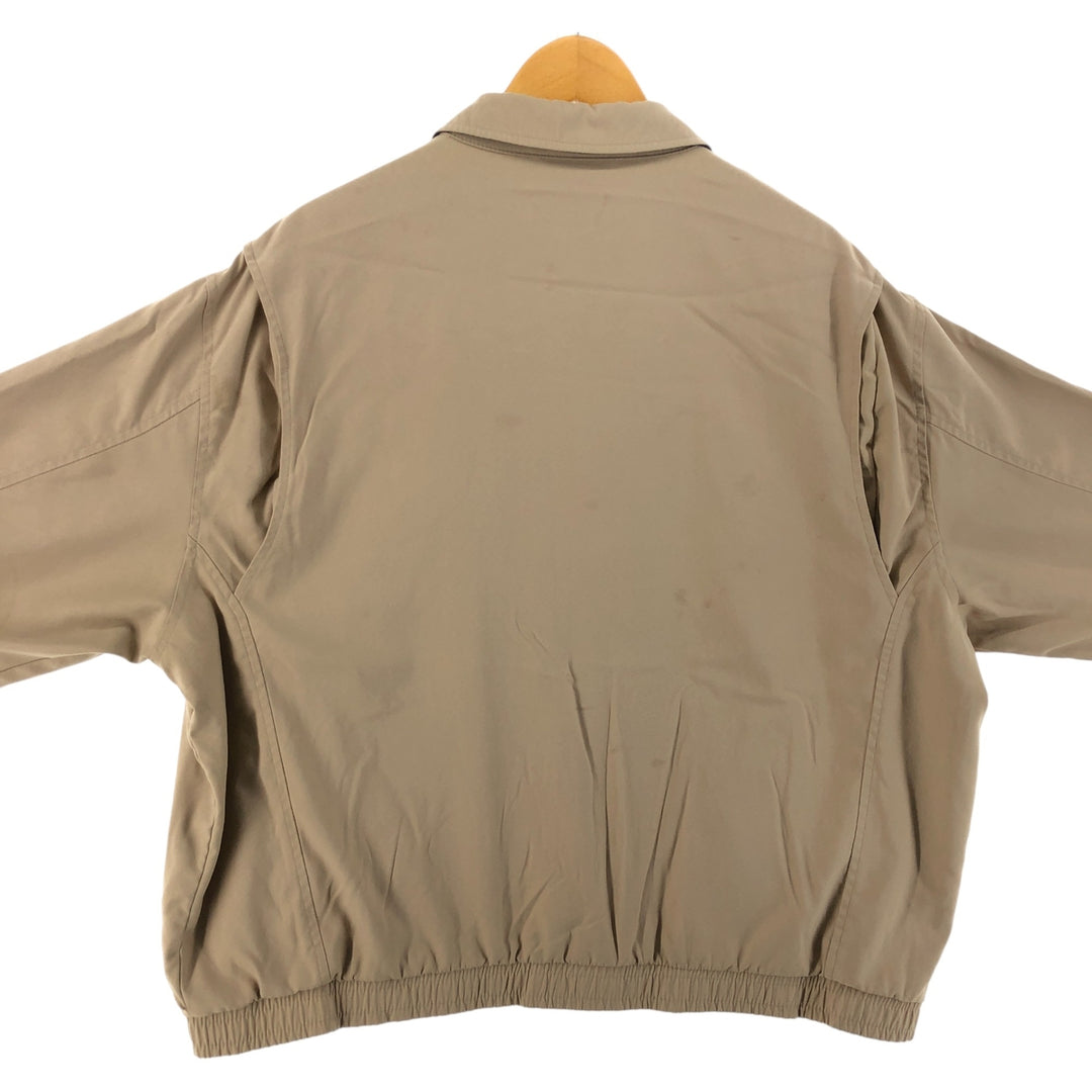 Ralph Lauren POLO by Ralph Lauren Swing Top Sports Jacket Men's XL polyester Beige type Vintage Second Hand