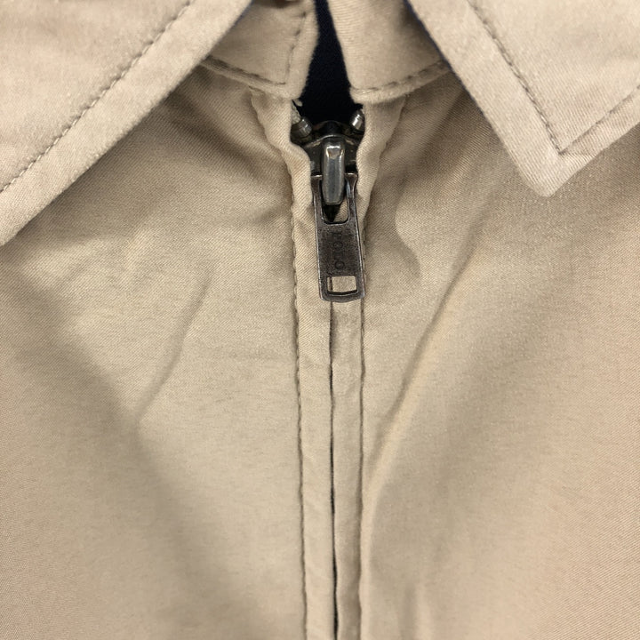 Ralph Lauren POLO by Ralph Lauren Swing Top Sports Jacket Men's XL polyester Beige type Vintage Second Hand