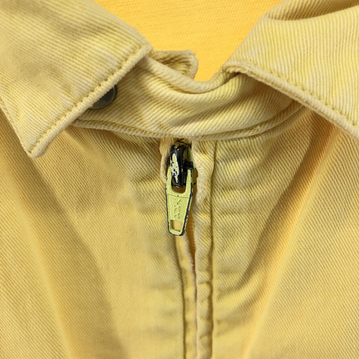 90'S Ralph Lauren POLO by Ralph Lauren swing top sports jacket, men's size L, vintage unclear yellow type Vintage Second Hand