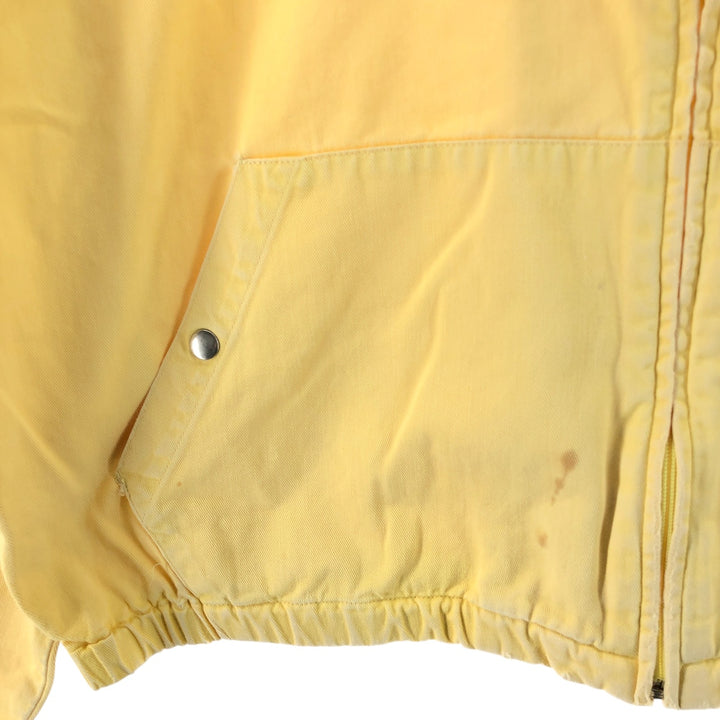 90'S Ralph Lauren POLO by Ralph Lauren swing top sports jacket, men's size L, vintage unclear yellow type Vintage Second Hand