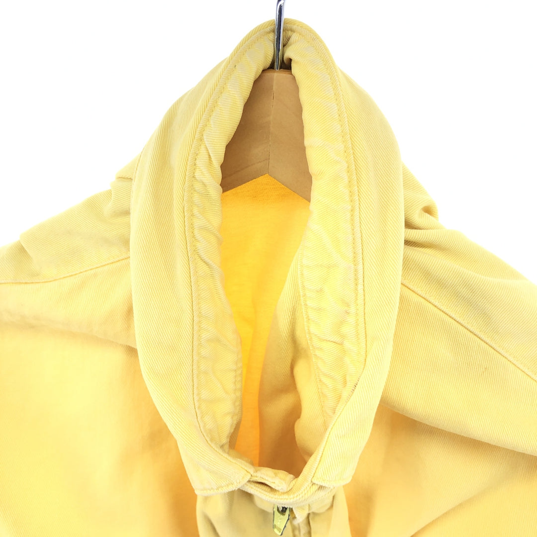 90'S Ralph Lauren POLO by Ralph Lauren swing top sports jacket, men's size L, vintage unclear yellow type Vintage Second Hand