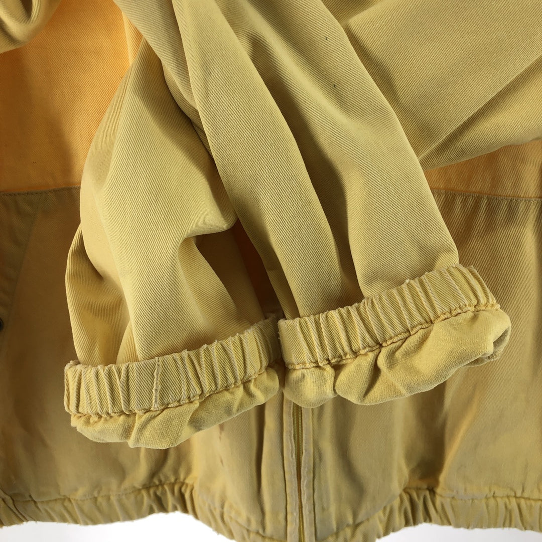 90'S Ralph Lauren POLO by Ralph Lauren swing top sports jacket, men's size L, vintage unclear yellow type Vintage Second Hand