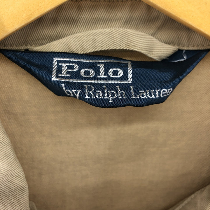 Ralph Lauren POLO by Ralph Lauren Swing Top Sports Jacket Men's L size cotton Beige type Vintage Second Hand