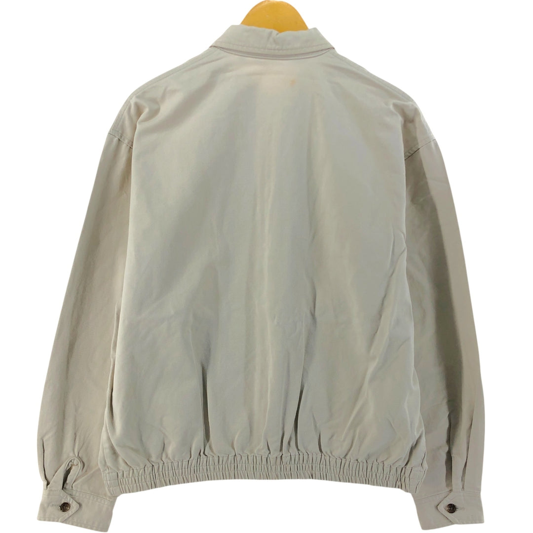 Ralph Lauren POLO by Ralph Lauren Swing Top Sports Jacket Men's M cotton ivory Vintage Second Hand