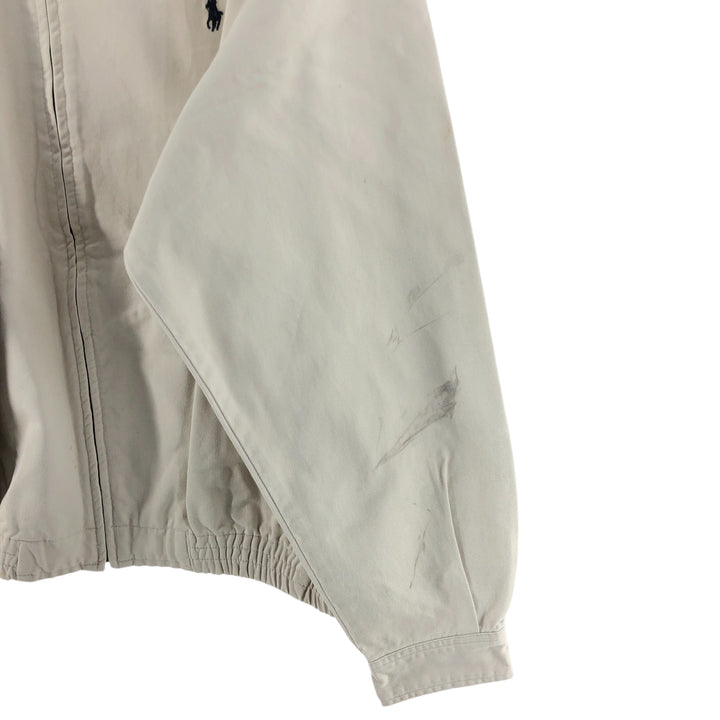 Ralph Lauren POLO by Ralph Lauren Swing Top Sports Jacket Men's M cotton ivory Vintage Second Hand