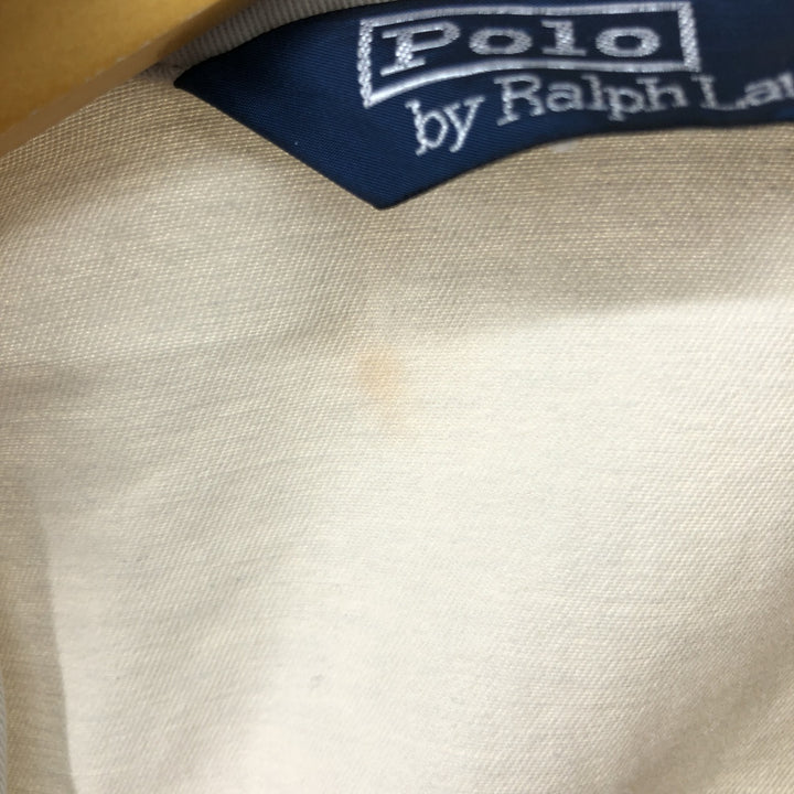 Ralph Lauren POLO by Ralph Lauren Swing Top Sports Jacket Men's M cotton ivory Vintage Second Hand