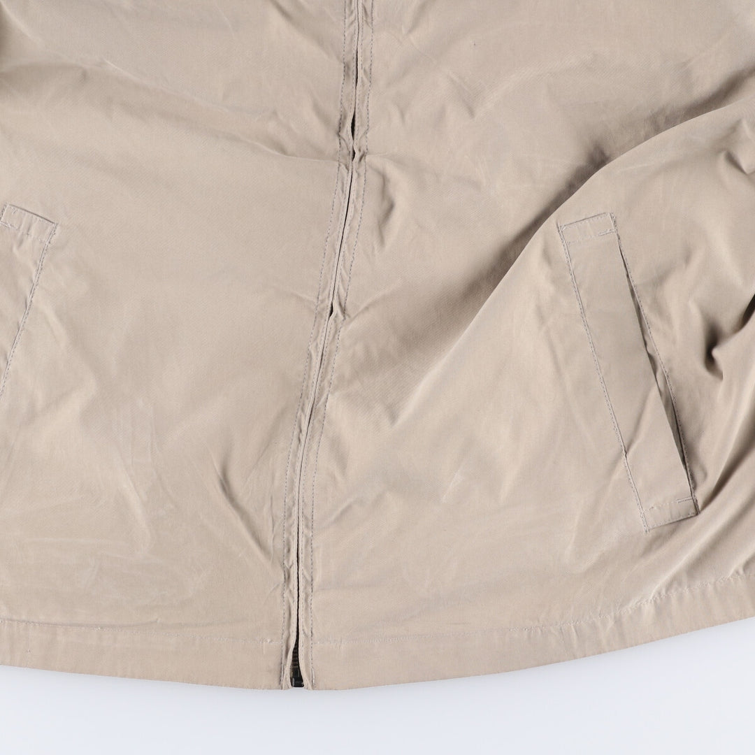 90'S NAUTICA swing top sports jacket, men's XL size, vintage polyester Beige type Vintage Second Hand
