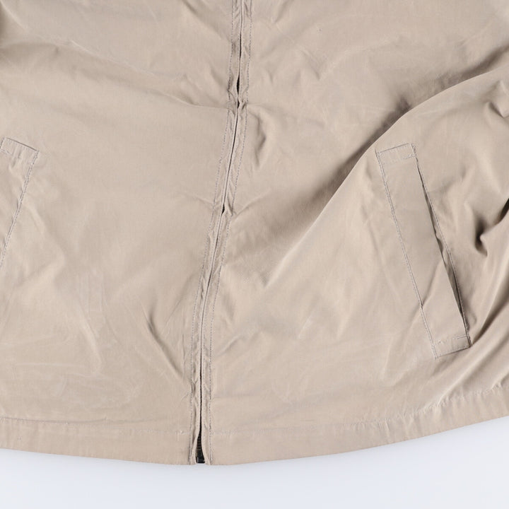 90'S NAUTICA swing top sports jacket, men's XL size, vintage polyester Beige type Vintage Second Hand