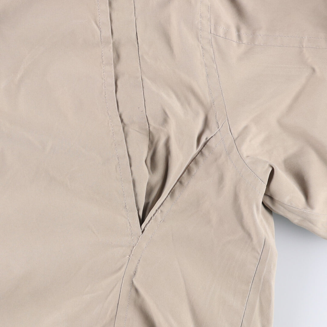 90'S NAUTICA swing top sports jacket, men's XL size, vintage polyester Beige type Vintage Second Hand