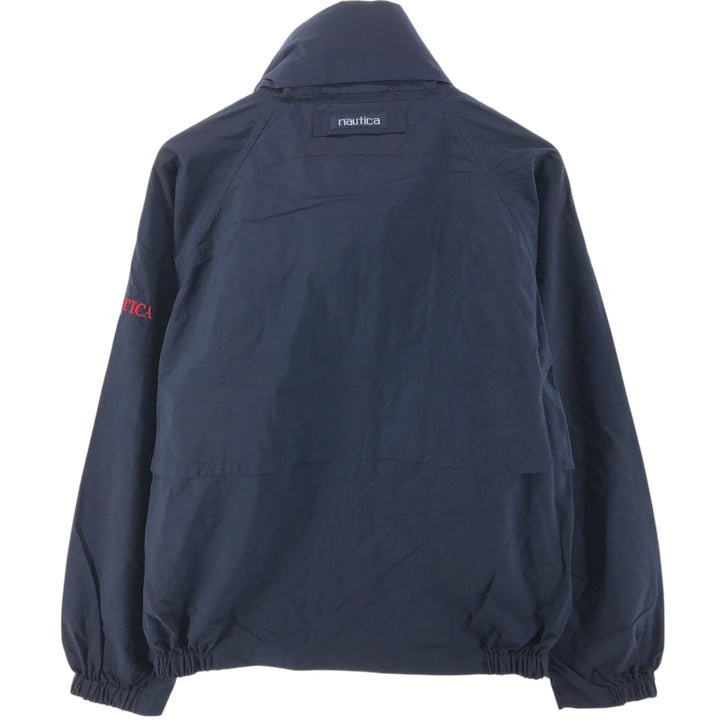 90'S NAUTICA sailing jacket, men's size M Nylon navy blue type Vintage Second Hand