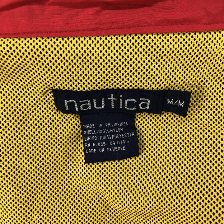 90'S NAUTICA sailing jacket, men's size M Nylon navy blue type Vintage Second Hand