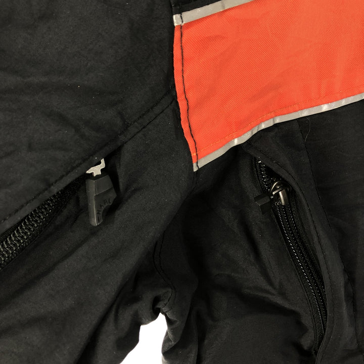 Harley-Davidson Racing Jacket, Men's M size Nylon black type Vintage Second Hand