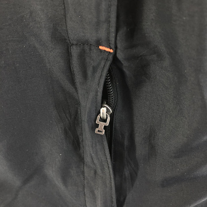 Harley-Davidson Racing Jacket, Men's M size Nylon black type Vintage Second Hand