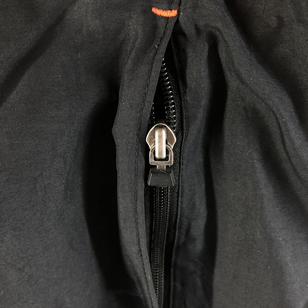 Harley-Davidson Racing Jacket, Men's M size Nylon black type Vintage Second Hand
