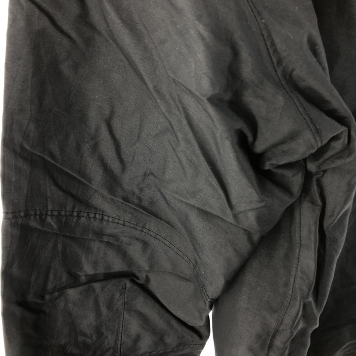 Harley-Davidson Racing Jacket, Men's M size Nylon black type Vintage Second Hand