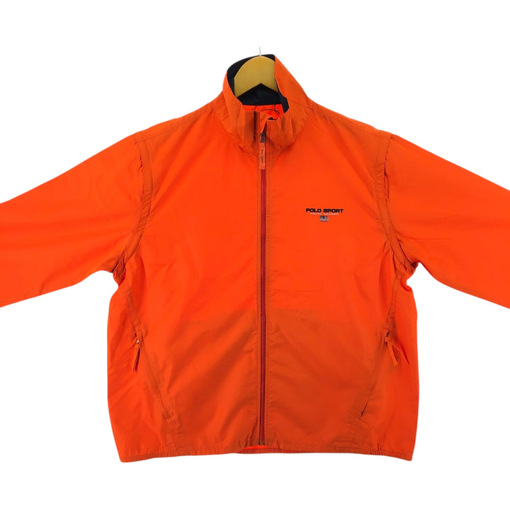 Ralph Lauren POLO SPORT 2WAY Windbreaker Men's M size polyester orange type Vintage Second Hand