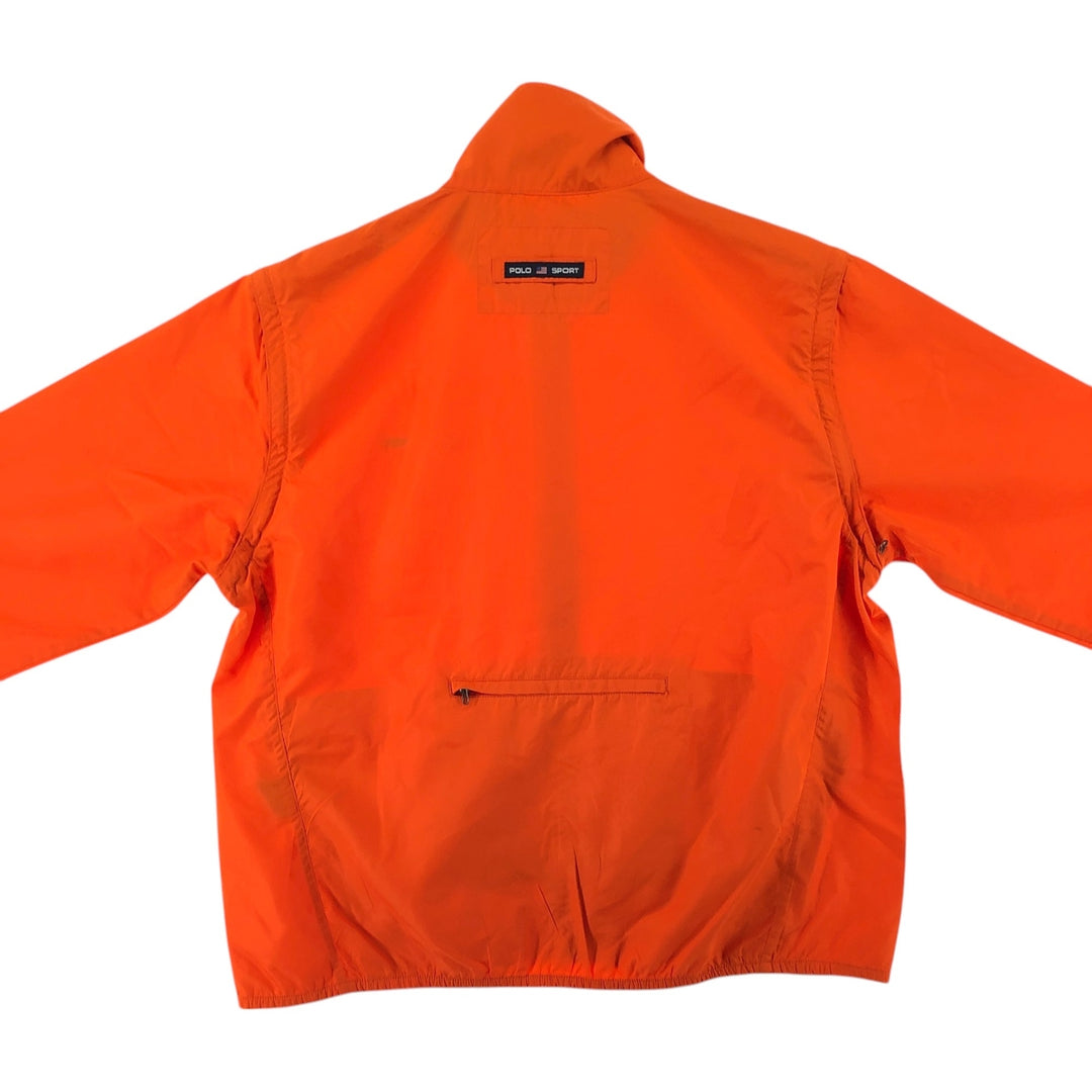 Ralph Lauren POLO SPORT 2WAY Windbreaker Men's M size polyester orange type Vintage Second Hand